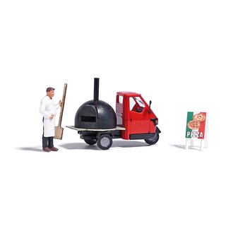 Busch 7992 A-Set: Mobiler Pizzabäcker Spur H0