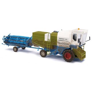 Busch 40179 Mähdrescher Fortschritt E514, Harlekin gebraucht, 1982  Maßstab 1:87
