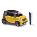 *Busch 50724 Smart Fortwo Electric drive, goldmetallic,...
