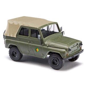 Busch 52114 UAZ 469, NVA Grenztruppen, 1972   Maßstab 1:87