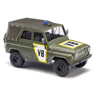 Busch 52115 UAZ 469 Polizei ,CZ VB, 1972  Maßstab 1:87