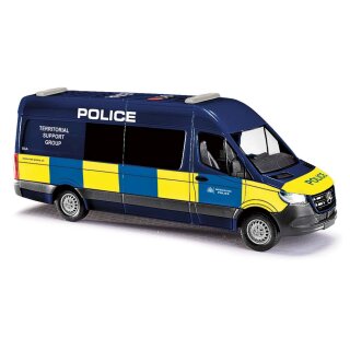 Busch 52612 Mercedes Benz Sprinter, Police GB, 2018, Rechtslenker  Maßstab 1:87