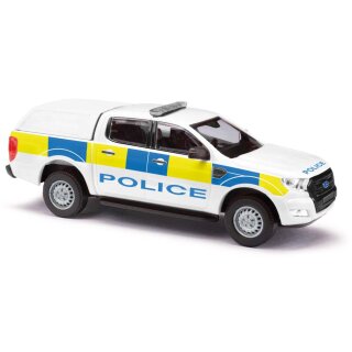 Busch 52827 Ford Ranger mit Hardtop, Police Großbritannien, 2016  Maßstab 1:87