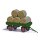 Busch 53009 Anhänger IFA HW 60 mit Strohballen, HD, 1985  Maßstab 1:87