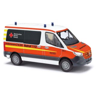 Busch 53455 Mercedes Benz Sprinter, DRK Esslingen-Nürtingen, 2018  Maßstab 1:87