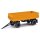 Busch 95040 Anhänger HW 80.11, orange  Maßstab 1:87