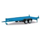 *Herpa 052450-002 PKW-Transportanhänger, hellblau...