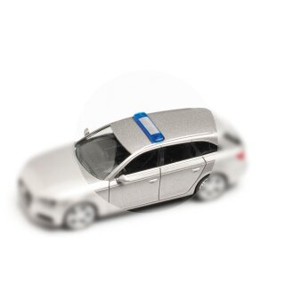 Herpa 055390 ZB Warnlichtbalken Hänsch DBS 5000 PKW, blautransparent, 12 Stück Maßstab 1:87