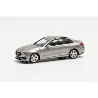 Herpa 430913 MB C-Klasse Limousine (W206) mojavesilber  Maßstab 1:87