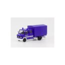 Herpa 094801 MB T2 Doppelkabine mit Plane, THW...