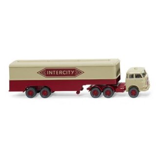 Wiking 051325 MAN Pausbacke Koffersattelzug, Intercity  Maßstab 1:87