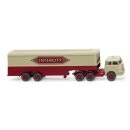 Wiking 051325 MAN Pausbacke Koffersattelzug, Intercity...
