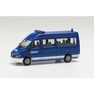 Herpa 097062 Mercedes Benz Sprinter 96 Bus HD, THW  Maßstab 1:87