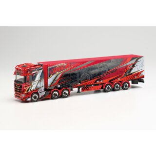 Herpa 314893 Scania CS 20 6x2 Kühlkoffer-Sattelzug, Ristimaa (FIN)  Maßstab 1:87