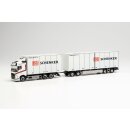 Herpa 314909 Volvo FH GL 2020 Schwedencombi, DB Schenker...