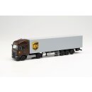 Herpa 315036 Iveco S-Way LNG Koffer-Sattelzug, UPS...