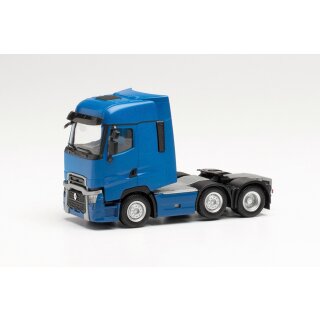 *Herpa 315104 Renault T facelift Zugmaschine 6x2, blau  Maßstab 1:87