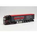 Herpa 315333 Iveco S-Way Schubboden-Sattelzug, Brokamp...