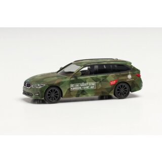 Herpa 746878 BMW 3er Touring, Bundeswehr Personal  Maßstab 1:87