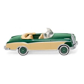 Wiking 014302 MB 220 S Cabrio - moosgrün  Maßstab 1:87