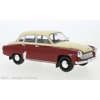 IXO MCG18299 Wartburg 311, dunkelrot/beige, 1959  Maßstab 1:18