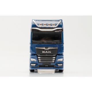 Herpa 054270 Zubehör Sonnenblende u. Lampenbügel f. MAN TGX Individual, Bügel chrom, 4 Set  Maßstab 1:87