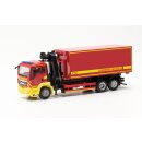 Herpa 096775 MAN TGS M Wechsellader-LKW mit Kran , FW...