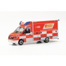 Herpa 096898 MAN TGE Fahrtec RTW, ASB Frankfurt...
