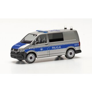 Herpa 097109 VW T 6.1 Bus, Policija Polen  Maßstab 1:87