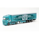 Herpa 315241 MB Actros BgSp Schubboden-Sattelzug, KS...