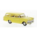 Brekina 20136 Opel P2 Caravan, gelb, 1960, Maßstab:...