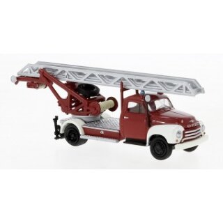 Brekina 35431 Opel Blitz DL 18, rot, weiß, 1956 Maßstab: 1:87