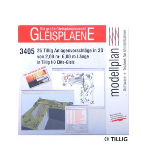 Tillig 09544 H0 Gleispläne (USB-Stick)
