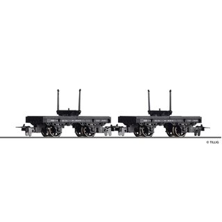 Tillig 15995 Drehschemelwagenpaar, DR, Ep.III  Spur H0m