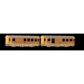 Tillig 01063 2er Einheit Bahndienstwagen, Umbauwagen, DBAG, Ep.V  Spur TT