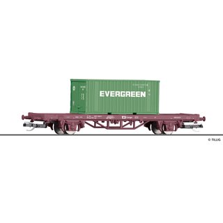 Tillig 17482 Containertragwagen, START, CD, mit 20`Container, Ep. VI  Spur TT