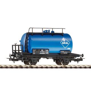 Piko 57719 Spur H0 2-achsiger Kesselwagen „ARAL“ DB Ep. III