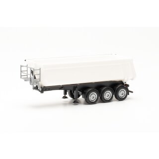 Herpa 077026 Schmitz Cargobull Kippauflieger, weiß  Maßstab 1:87