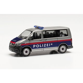 Herpa 097147 VW T 6.1, Polizei Österreich (A)  Maßstab 1:87