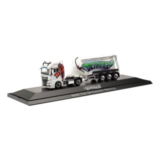 Herpa 122221 MAN TGX GX Eutersilo-Sattelzug, Denkinger  Maßstab 1:87