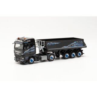 Herpa 315135 MAN TGX GM Kipp-Sattelzug, Wagner Mitteleschenbach  Maßstab 1:87