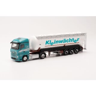 Herpa 315494 MB Actros SP Saugsilo-Sattelzug, Kleinwächter  Maßstab 1:87