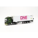 Herpa 315531 Volvo FH Gl. 20 6x2 Container-Seitenlader,...