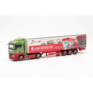 Herpa 315555 MAN TGX GM Gardinenplanen-Sattelzug, Wandt/40 Jahre Maßstab  Maßstab 1:87