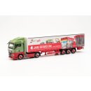 Herpa 315555 MAN TGX GM Gardinenplanen-Sattelzug,...