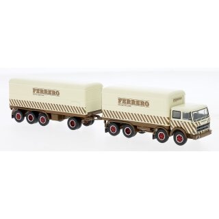 Brekina 58540 Fiat 691 Millepiedi, Kofferzug, Ferrero, 1970  Maßstab: 1:87