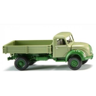 Wiking 042496 Magirus Pritschenkippe, hellgrün  Maßstab 1:87