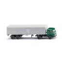Wiking 055601 MB Pullmann Koffersattelzug, moosgrün...