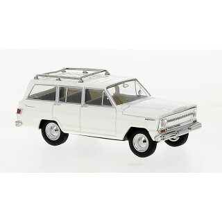 Brekina 19866 Jeep Wagoneer B, weiss, 1968, Maßstab: 1:87