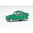 Herpa 027632-005 Citroen 2 CV mit Queue, signalgrün...